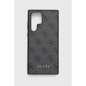 Puzdro na mobil Guess S22 Ultra S908 šedá farba