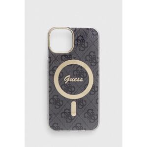 Puzdro na mobil Guess iPhone 14 6.1" šedá farba