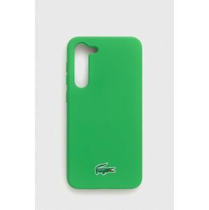 Puzdro na mobil Lacoste Galaxy S23+ zelená farba