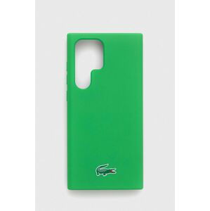 Puzdro na mobil Lacoste Galaxy S23 Ultra S918 zelená farba