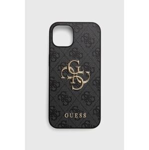 Puzdro na mobil Guess iPhone 13 6,1 šedá farba