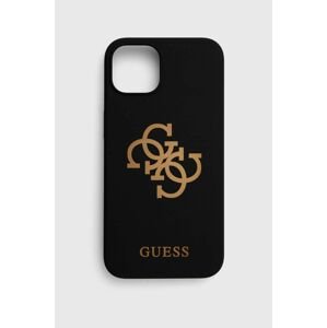 Puzdro na mobil Guess iPhone 13 6,1 čierna farba