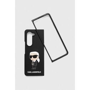 Puzdro na mobil Karl Lagerfeld Samsung Galaxy Z Fold5 čierna farba
