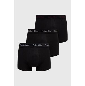 Boxerky Calvin Klein Underwear 3-pak pánske, čierna farba, 0000U2664G