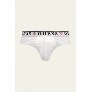 Slipy Guess (3-pak) pánske, biela farba