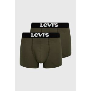 Boxerky Levi's pánske, zelená farba