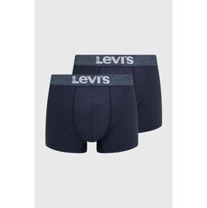 Boxerky Levi's pánske, tmavomodrá farba