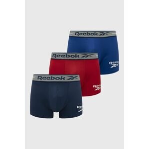 Boxerky Reebok pánske, tmavomodrá farba