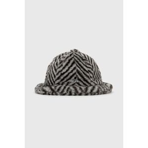 Klobúk Kangol K4190ST.GH035-GH035, šedá farba