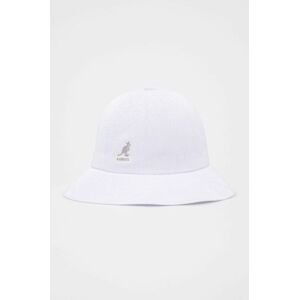 Klobúk Kangol K2094ST.WH103-WH103, biela farba,