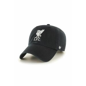 Šiltovka 47brand EPL Liverpool čierna farba, s nášivkou