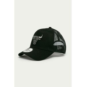 Čiapka New Era 12523913-BLACK, čierna farba, s nášivkou