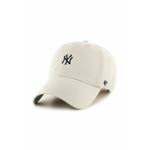 Čiapka 47brand New York Yankees biela farba, s nášivkou