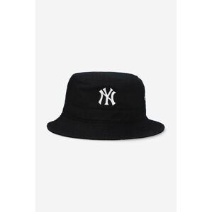 Bavlnený klobúk 47brand New York Yankees čierna farba, bavlnený