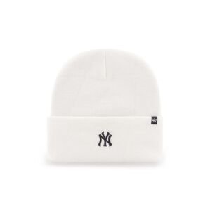 Čiapka 47brand MLB New York Yankees biela farba