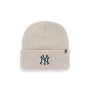 Čiapka 47brand MLB New York Yankees béžová farba