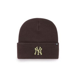 Čiapka 47brand MLB New York Yankees hnedá farba