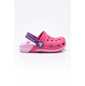 Šľapky Crocs Electro III Clog 204991 ružová farba