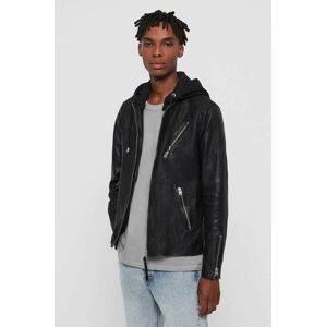 AllSaints - Kožená bunda Harwood Jacket