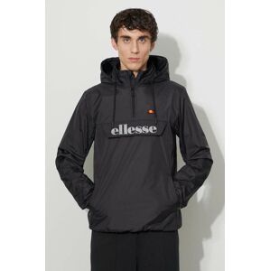 Bunda Ellesse SHR17782-BLACK, pánska, čierna farba, prechodná