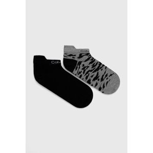 Ponožky Calvin Klein dámske, čierna farba, 701218778