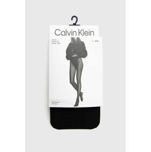 Pančuchové nohavice Calvin Klein čierna farba