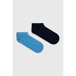 Detské ponožky Tommy Hilfiger (2-pak) fialová farba