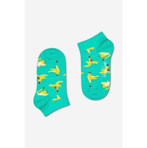 Detské ponožky Happy Socks Banana Break Low zelená farba, KBBS05-7000