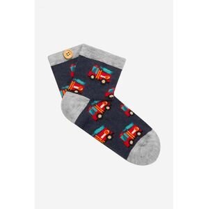 Detské ponožky Cabaia DIEGO & SOPHIE šedá farba