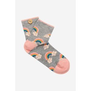 Detské ponožky Cabaia MANON & EYDEN šedá farba