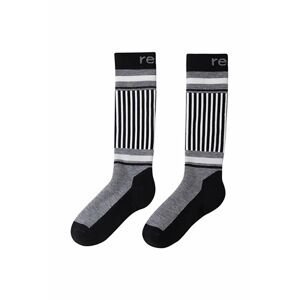 Detské ponožky Reima Frotee šedá farba