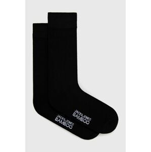 Ponožky Jack & Jones pánske, čierna farba