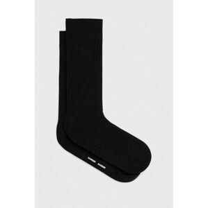 Ponožky Samsoe Samsoe pánske, čierna farba