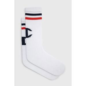 Ponožky Champion Y0ABK biela farba