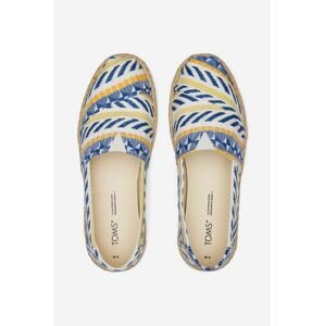 Espadrilky Toms Alpargata Rope béžová farba