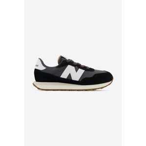 Detské tenisky New Balance PH237PF čierna farba