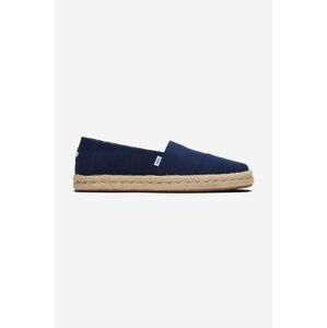 Espadrilky Toms Alpargata Rope 2.0 10019870 NAVY tmavomodrá farba