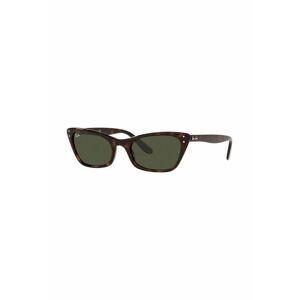 Slnečné okuliare Ray-Ban LADY BURBANK dámske, hnedá farba, 0RB2299