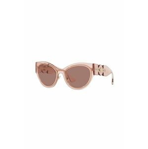 Slnečné okuliare Versace 0VE2234 dámske, ružová farba
