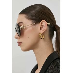 Slnečné okuliare Gucci GG1202S dámske, čierna farba