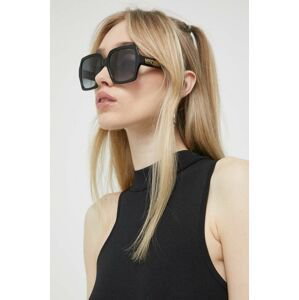 Slnečné okuliare Moschino dámske, čierna farba