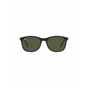 Slnečné okuliare Ray-Ban pánske, čierna farba