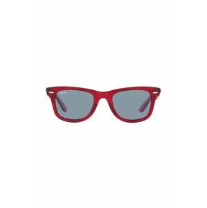 Okuliare Ray-Ban červená farba