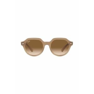 Slnečné okuliare Ray-Ban GINA béžová farba, 0RB4399