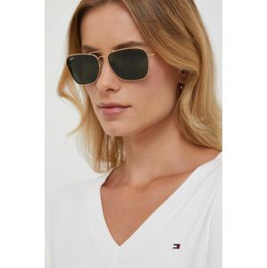 Slnečné okuliare Ray-Ban CARAVAN REVERSE zlatá farba, 0RBR0102S