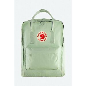 Ruksak Fjallraven Kanken F23510.600-600, zelená farba, veľký, s nášivkou