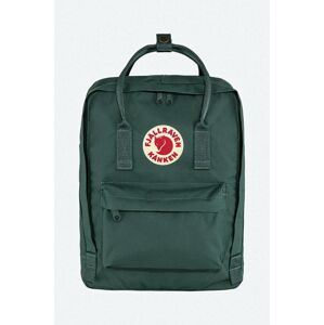 Ruksak Fjallraven Kanken F23510.667-667, zelená farba, veľký, s nášivkou