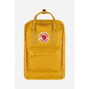 Ruksak Fjallraven Kanken Laptop 15" F23524 160 žltá farba, veľký, jednofarebný