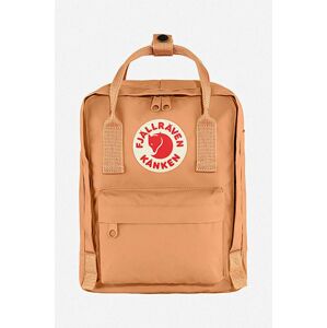 Ruksak Fjallraven Kanken Mini oranžová farba, malý, s nášivkou