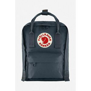 Ruksak Fjallraven Kanken Mini tmavomodrá farba, malý, s nášivkou